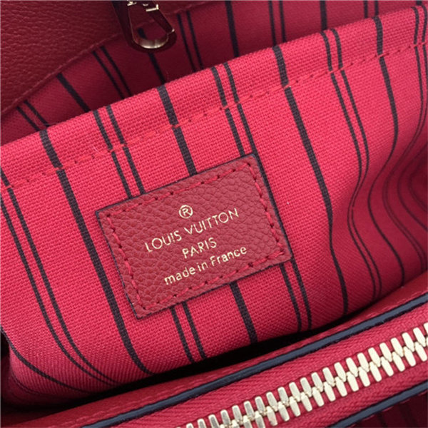 Louis Vuitton MONTAIGNE MM Monogram Empreinte Red High