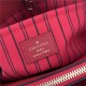 Louis Vuitton MONTAIGNE MM Monogram Empreinte Red High