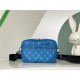 Louis Vuitton Alpha Messenger Taiga cowhide leather and Monogram coated canvas M31016 High