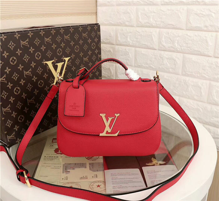 Louis Vuitton Neo Vivienne Bag Taurillon Red