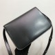 Medium Leather TB Bag Black High