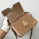 Small Leather TB Bag Small Brown High