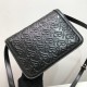 Small Quilted Monogram Lambskin TB Bag Black leather High