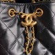 Chanel Hobo handbag AS5293 Shiny calfskin & gold-tone metal Black High