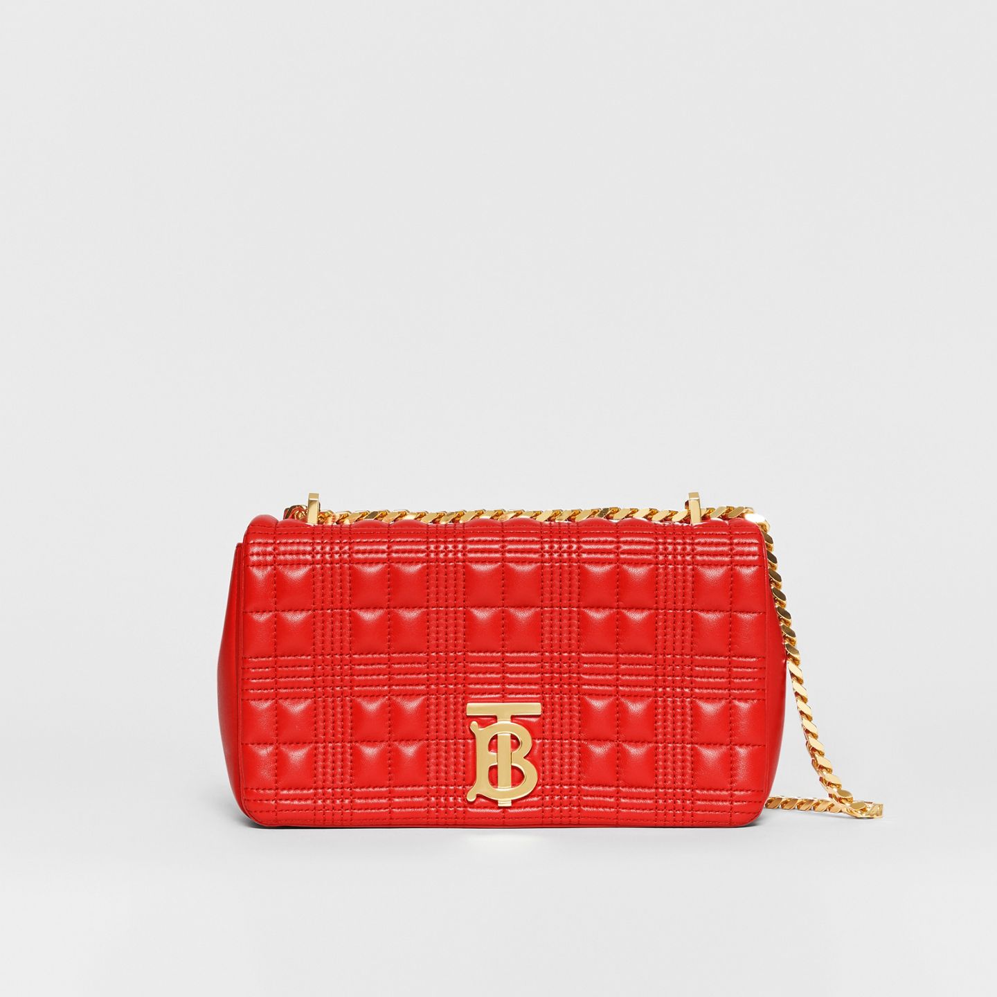 Small Quilted Lambskin Lola Bag Red High