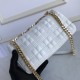 Small Quilted Lambskin Lola Bag White High