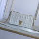 Small Quilted Lambskin Lola Bag White High