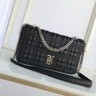 Medium Quilted Lambskin Lola Bag Black High