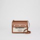 Mini Horseferry Print Title Bag with Pocket Detail Malt Brown High