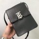 Leather Robin Bag Black Silver-Tone High