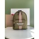 Logo and Icon Stripe Print ECONYL® Backpack Dark Olive Green High