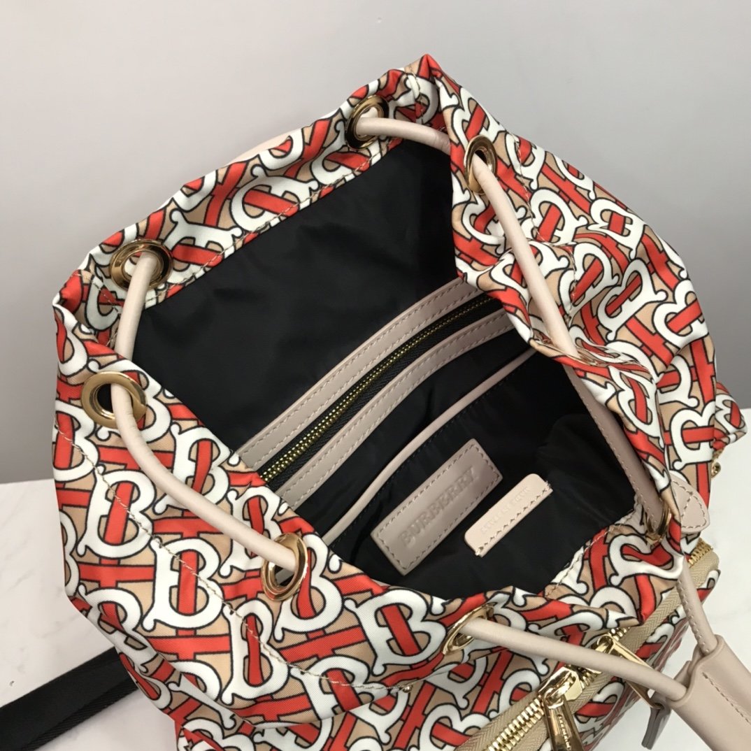 Burberry Rucksack Backpack Red High