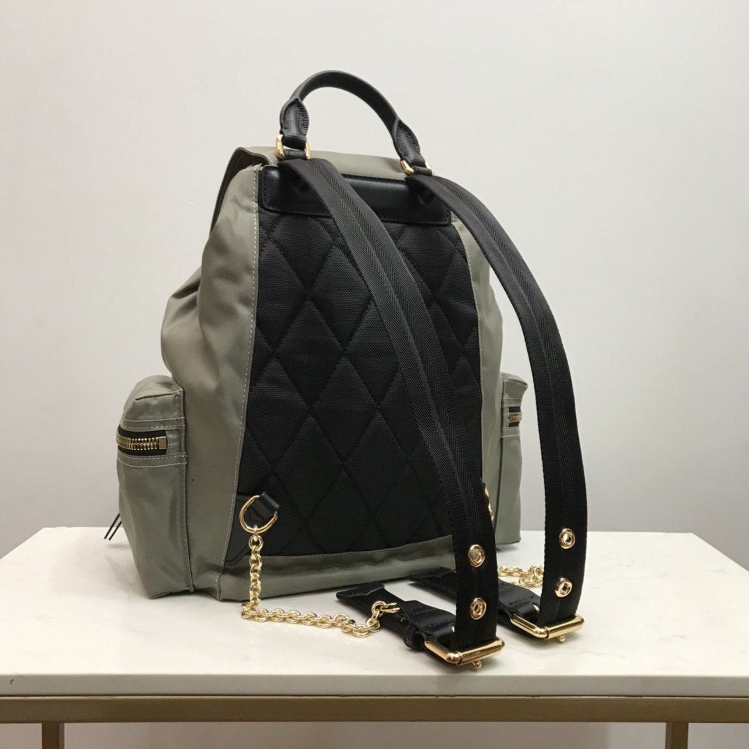 Burberry Rucksack Backpack Green High