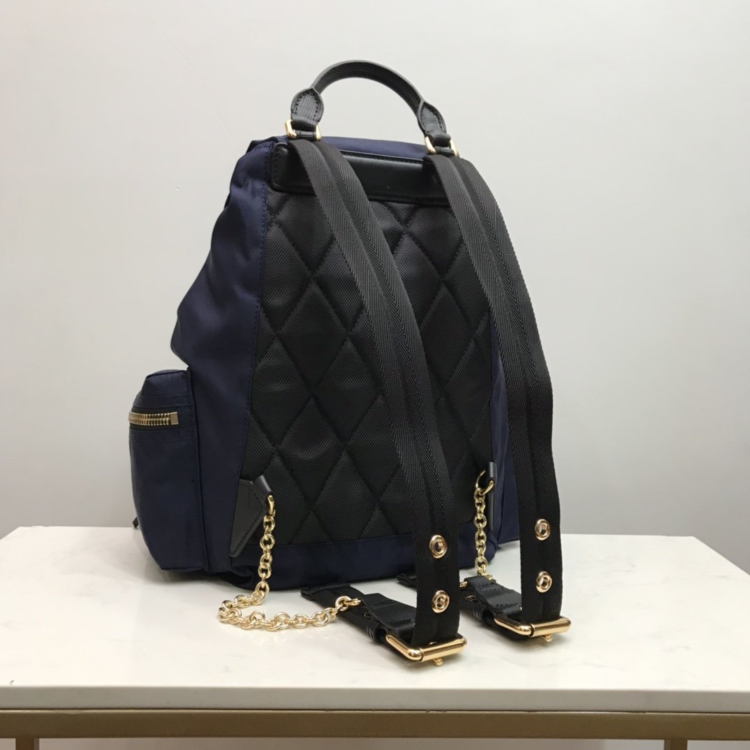 Burberry Rucksack Backpack Blue High