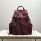 Burberry Rucksack Backpack Burgundy High