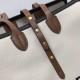 The Medium Soft Cotton Canvas Belt Bag Brown High