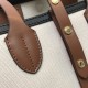 The Medium Soft Cotton Canvas Belt Bag Brown High