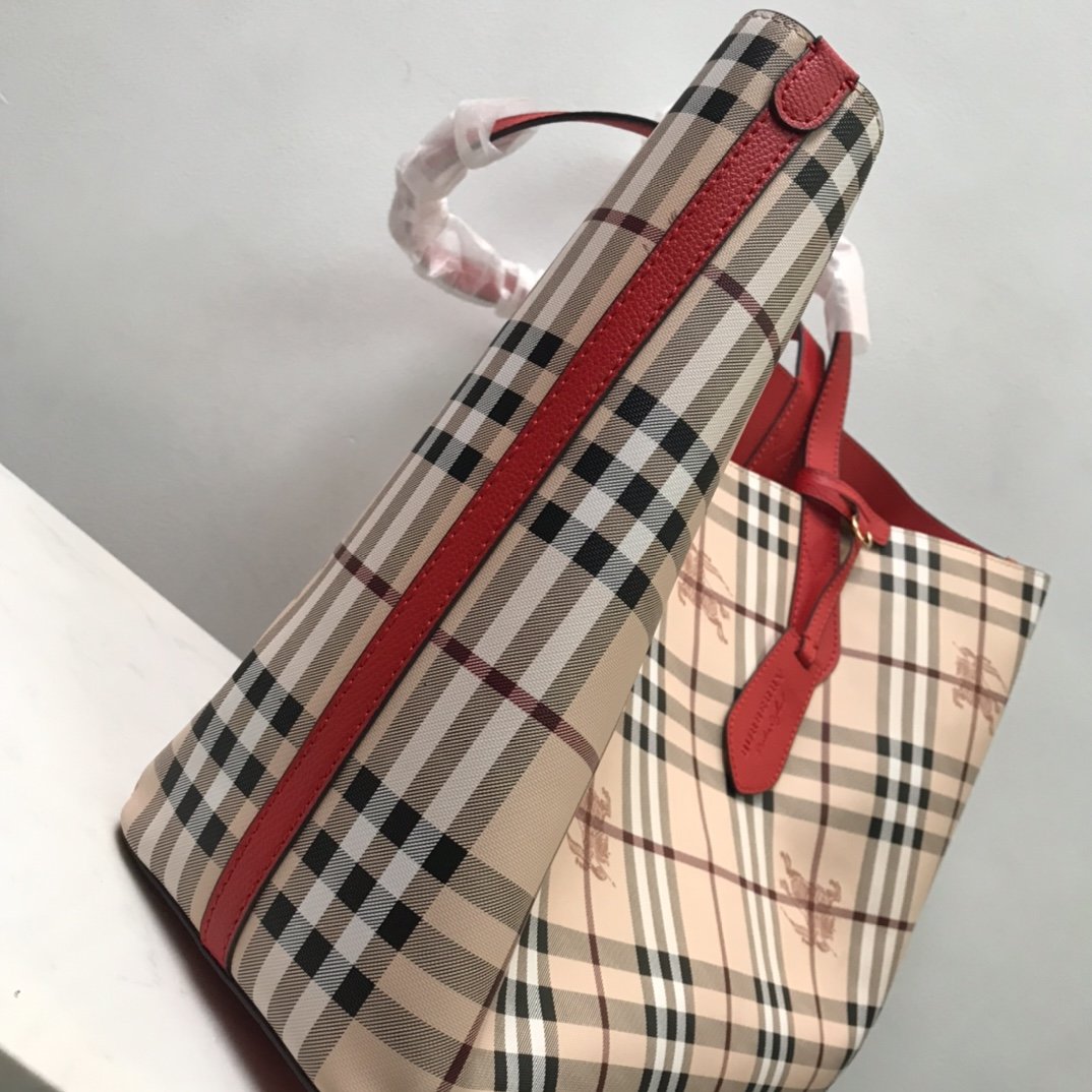 Burberry Tote Red High