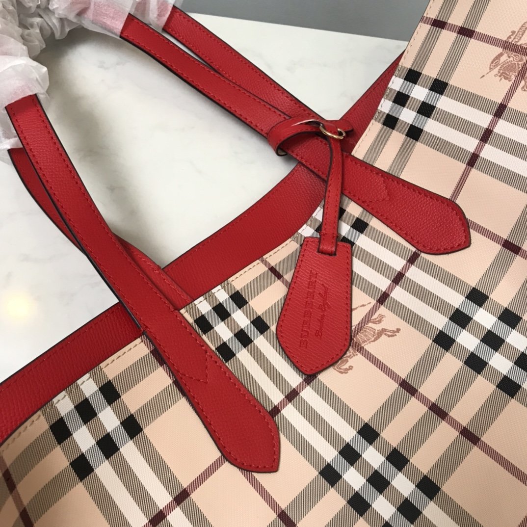 Burberry Tote Red High