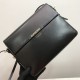 Large Leather Grace Bag Black High