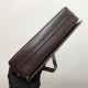 Large Leather Grace Bag Burgundy High