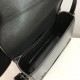 Small Leather Grace Bag Black High