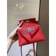 Hermes Kelly Mini II Bag Epsom Leather In Rouge H CTN High