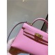 Hermes Kelly Mini II Bag Epsom Leather In Rose Saiura CTN High