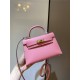 Hermes Kelly Mini II Bag Epsom Leather In Rose Saiura CTN High