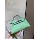 Hermes Kelly Mini II Bag Epsom Leather In Vert Criquet CTN High