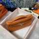 Hermes Kelly Pochette Bag Epsom Leather Silver/Gold Metal WAX High