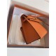 Hermes Kelly Sellier 25 Epsom WAX Orange High