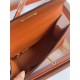 Hermes Kelly Sellier 25 Epsom WAX Orange High