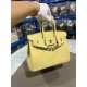 Hermes Birkin 25/30/35cm Bag Togo Leather In Jaune Poussin WAX High