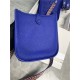 Hermes Evelyne III TPM Mini Bag Togo Leather In Royal Blue WAX High