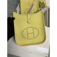 Hermes Evelyne III TPM Mini Bag Togo Leather In Lemon WAX High