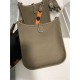 Hermes Evelyne III TPM Mini Bag Togo Leather In Brown WAX High