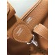 Hermes Evelyne III PM Bag Calfskin In Camel High