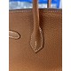 Hermes Birkin 25/30/35cm Bag Togo Leather In Gold WAX High