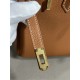 Hermes Birkin 25/30/35cm Bag Togo Leather In Gold WAX High