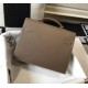 Hermes Kelly Depeche 34 Briefcase In Etoupe Calfskin High