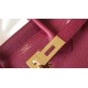 Hermes Birkin 25/30/35cm Bag Togo Leather In Bordeaux WAX High