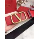 Valentino Reversible Belt 70MM Red/Black High