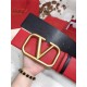 Valentino Reversible Belt 70MM Red/Black High