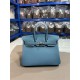 Hermes Birkin 25/30/35cm Bag Togo Leather In Denim Fonce WAX High