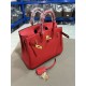 Hermes Birkin 25/30/35cm Bag Togo Leather In Rouge H WAX High