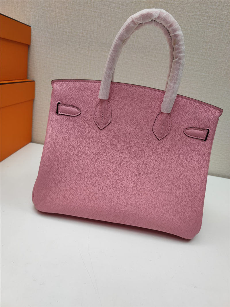 Hermes Birkin 25/30/35cm Bag Togo Leather In Rose Saiura WAX High