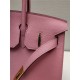 Hermes Birkin 25/30/35cm Bag Togo Leather In Rose Saiura WAX High