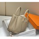 Hermes Garden Party 30/36 Bag Togo Leather WAX Trench High