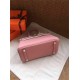 Hermes Birkin 25/30/35cm Bag Calfskin Silver/Gold Metal In Pink High